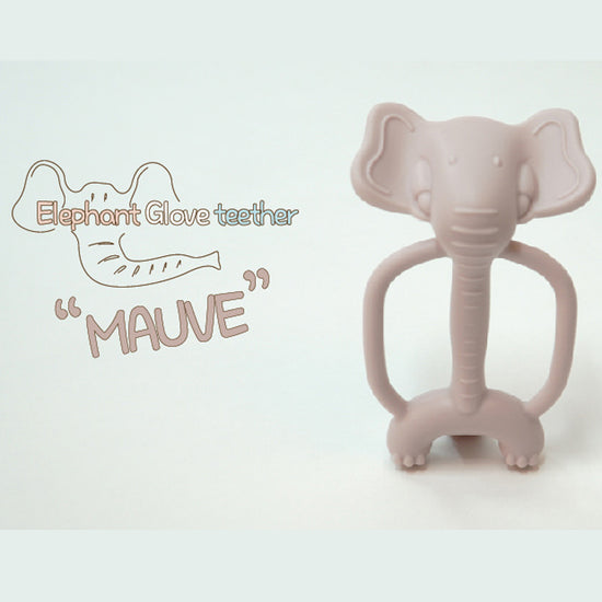 Mamas Tem Elephant Glove Teether and Case