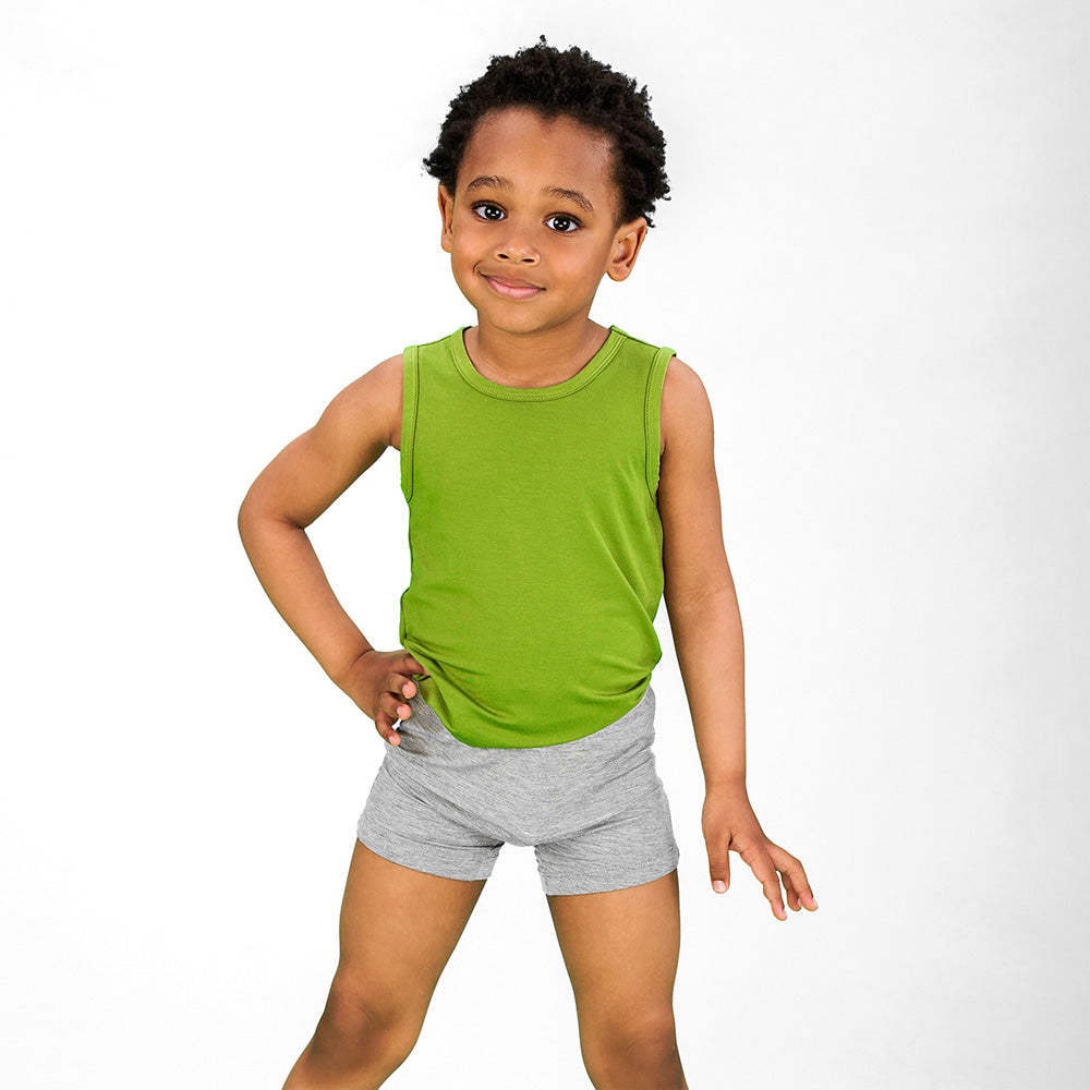 Pimallow Kids Sleeveless Shirt - Grey